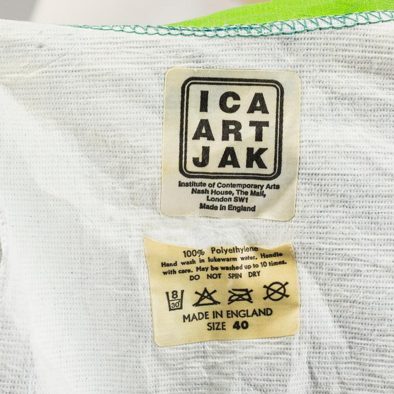 A Peter Blake jacket for I.C.A, 1978.