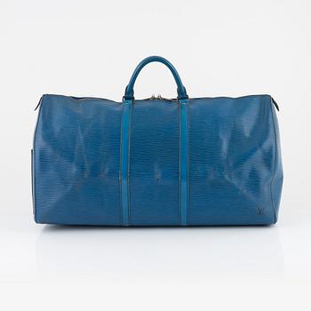 Louis Vuitton, weekendbag 'Keepall 60 Epi'.