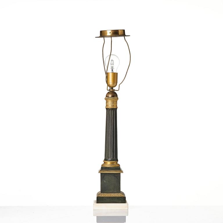 Bordslampa, Frankrike, 1800-talets första hälft, Empire.