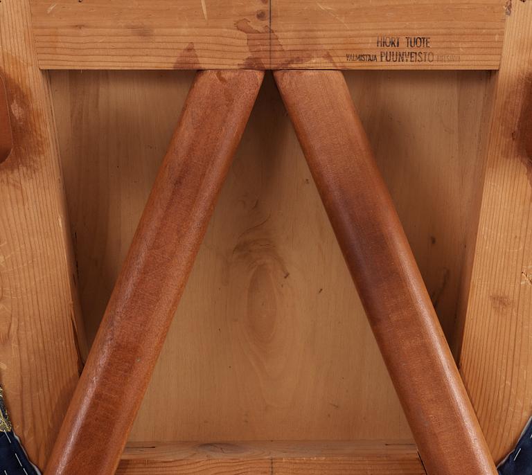 A Carl-Gustav Hiort af Ornäs easy chair, Helsinki 1950's.