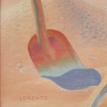 Waldemar Lorentzon, On the beach.