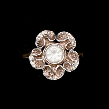 RING, silver, Theresia Hvorslev, Mema, 1975.
