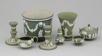 PARTI WEDGWOOD, 8 delar, 1900-talets första hälft.