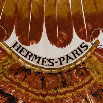 HERMÈS, scarves, 2 st.