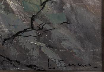 LILIANA SERENI, olja på duk, signerad.