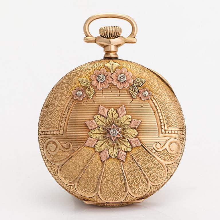 Waltham, pocket watch, 49 mm.