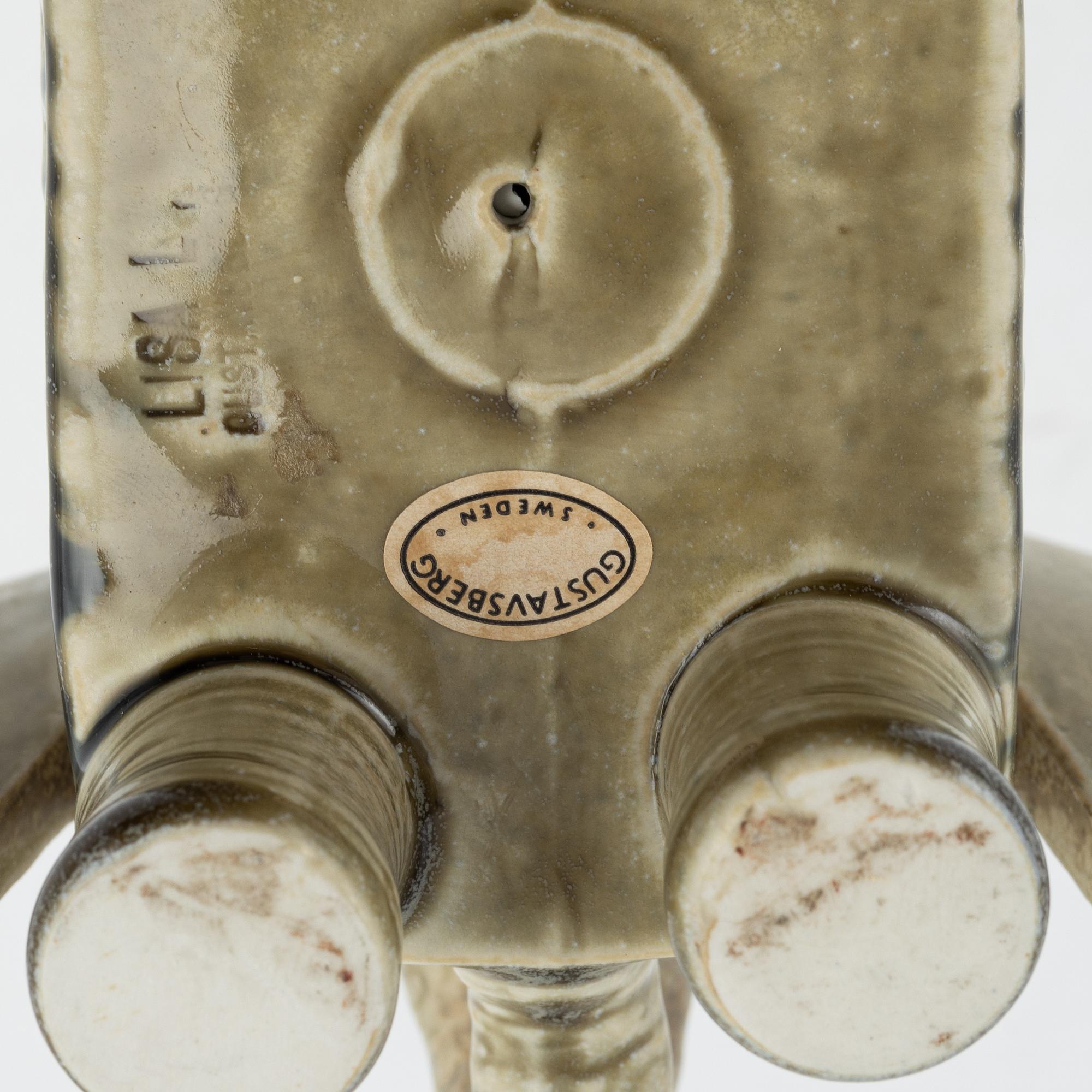 Lisa Larson, a stoneware figurine, Gustavsberg, Sweden.