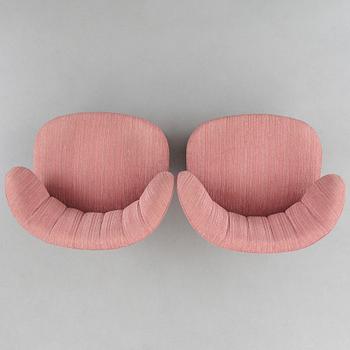 Otto Schulz, a pair of easy chairs, Sweden 1940-50's.