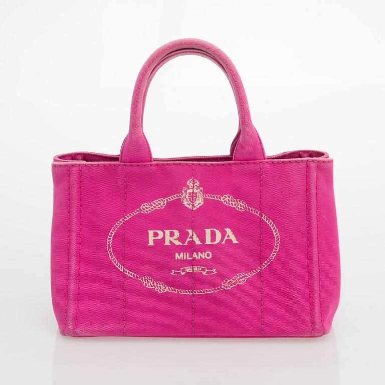 Prada, a Canapa Canvas Gardener's Tote Bag.
