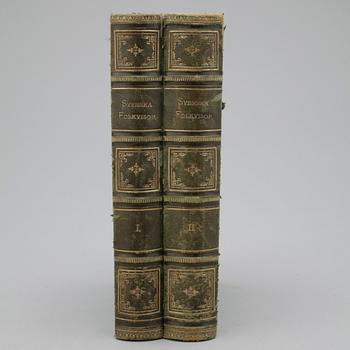GEIJER, E. G, och AFZELIUS, A. A., 2 vol, "Svenska folkvisor", 1880.