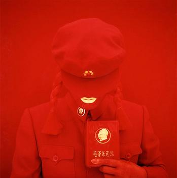 308. Kimiko Yoshida, "The Mao Bride (Red Guard Red) Self-portrait", 2009.