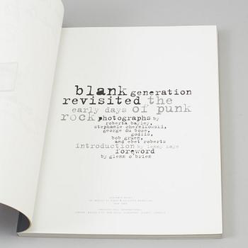 VARIOUS PHOTOGRAPHERS, book, "Blank Generation Revisited the Early Days of Punk Rock", 1997.