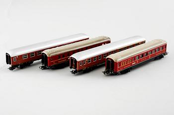 A train set collection, Märklin, Germany, second half of the 20th century.