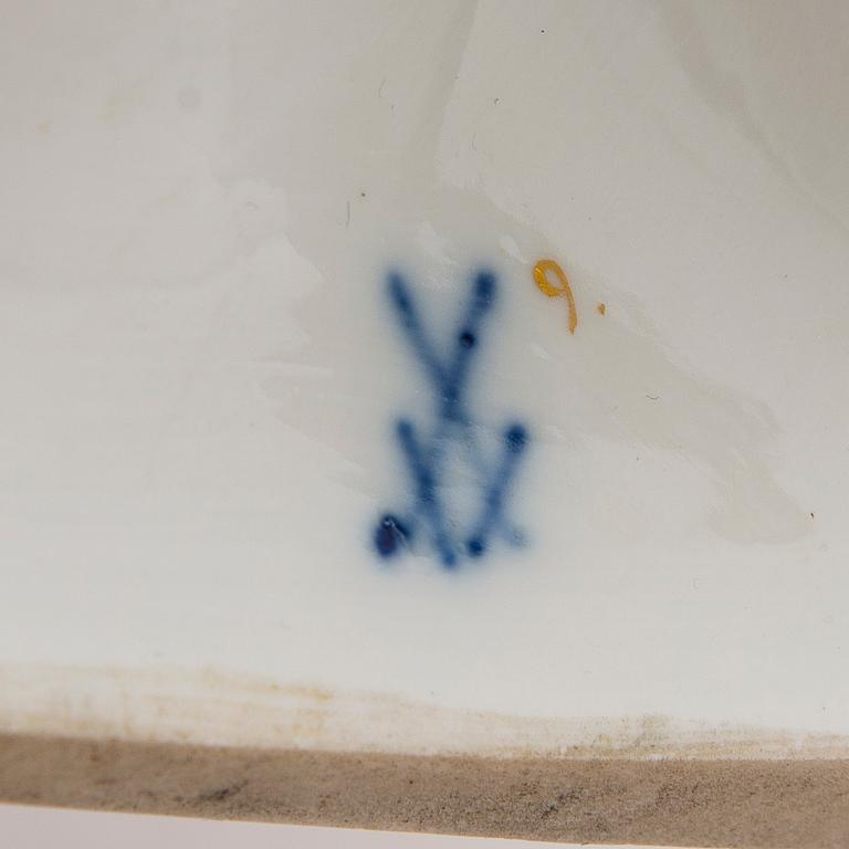 A Meissen porcelain figural group, Germany late 19th Century.