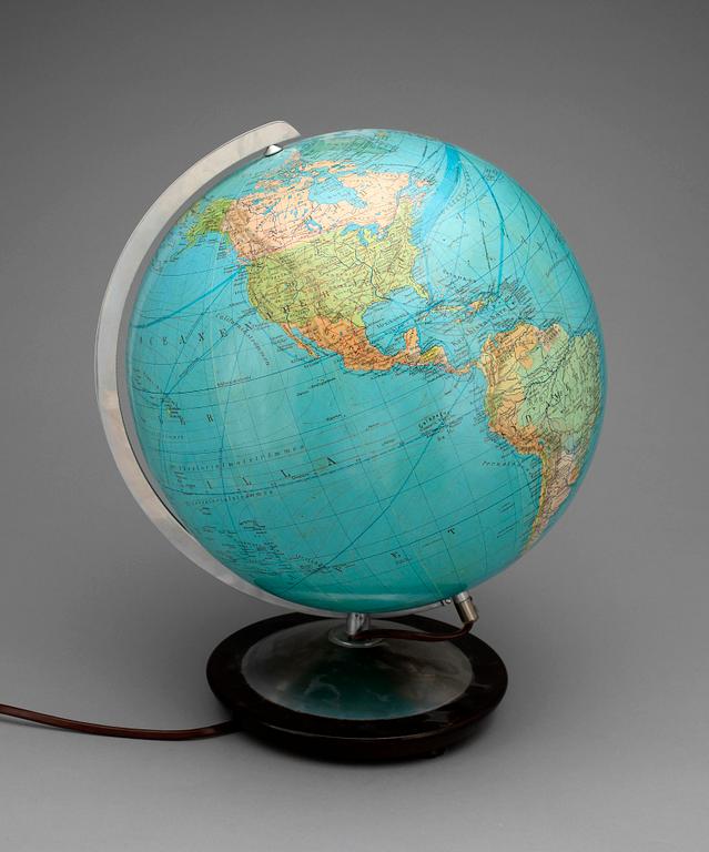 JORDGLOB samt HIMMELSGLOB, 1900-talets andra hälft.