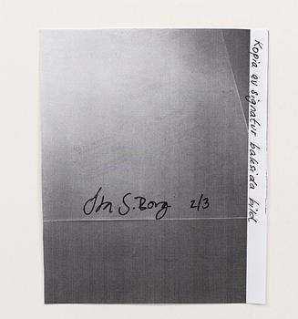IDA BORG, C-print signerad och numrerad 2/3  a tergo.