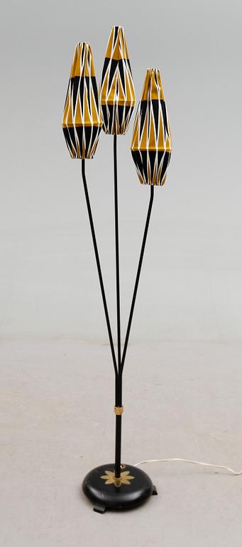 GOLVLAMPA, 1900-talets mitt.