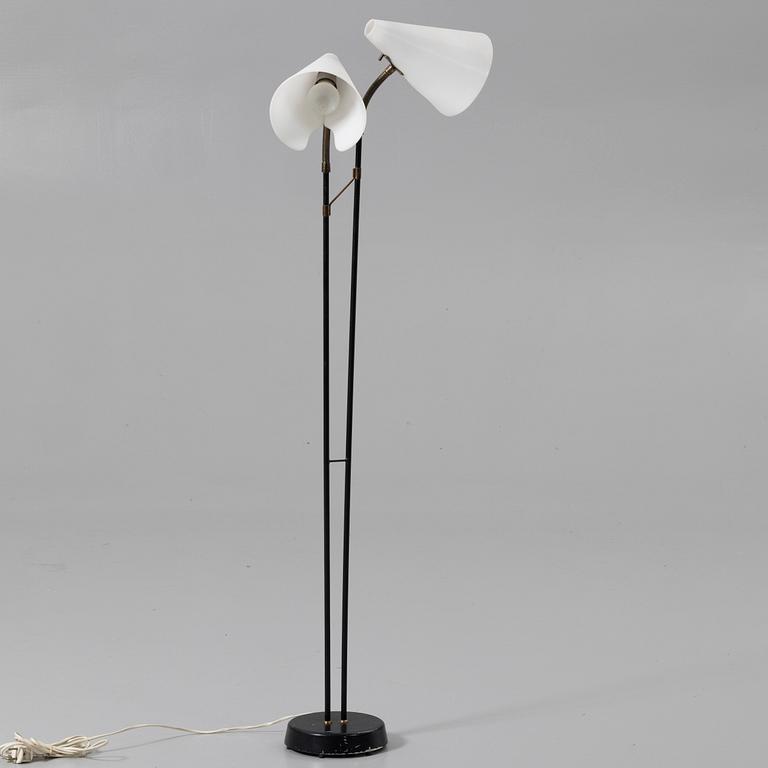 Floor lamp, mid-20th century.