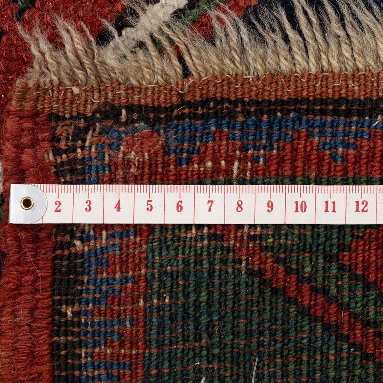 An antique Kazak rug, South Caucasus, c 212 x 147 cm.