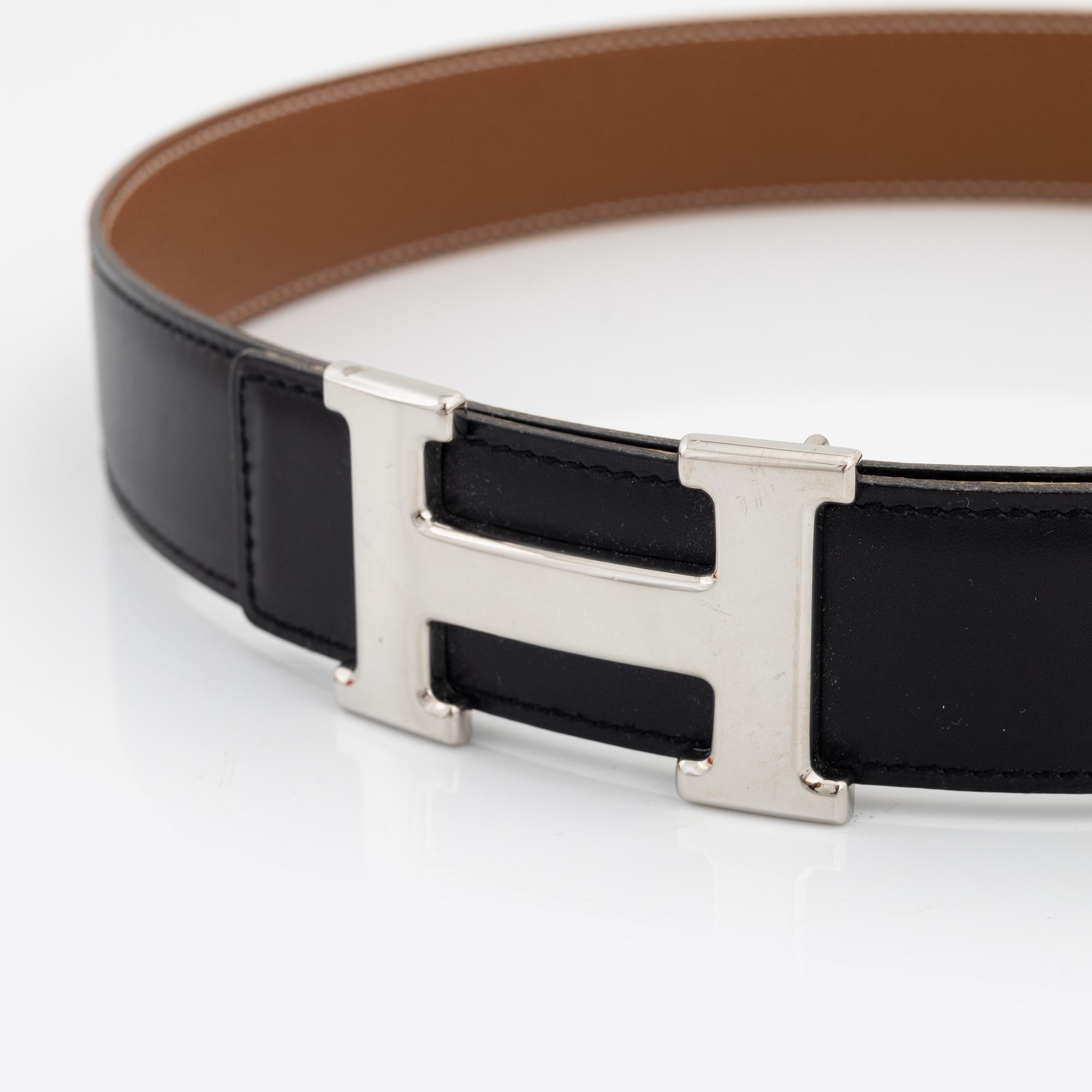 Hermès, skärp, "Constance", storlek 75, 1997.
