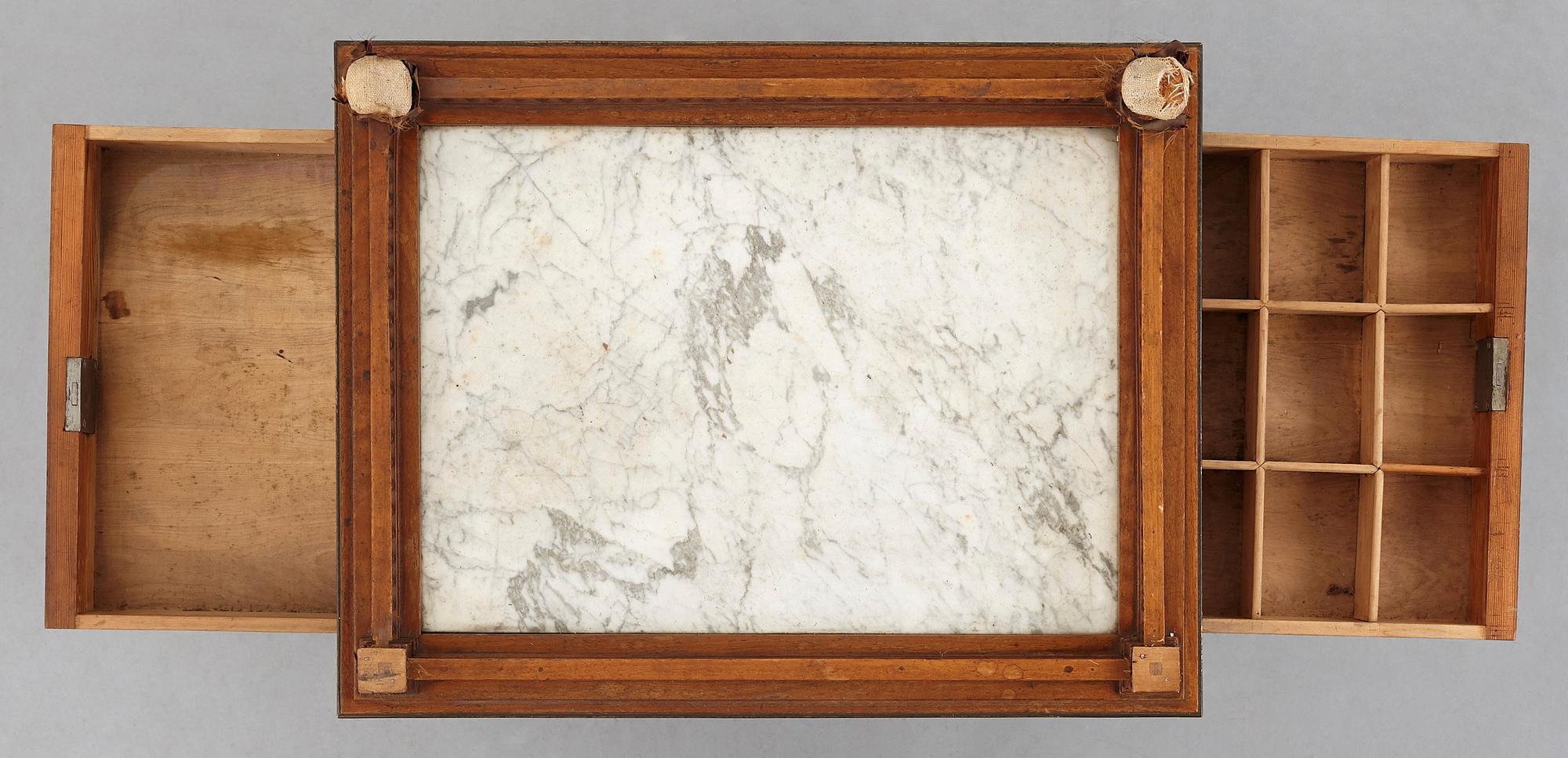 SYBORD, tillskrivet Gottlieb Iwersson, kunglig slottssnickare (Stockholm 1778-1813), omkring år 1800, Sengustavianskt.