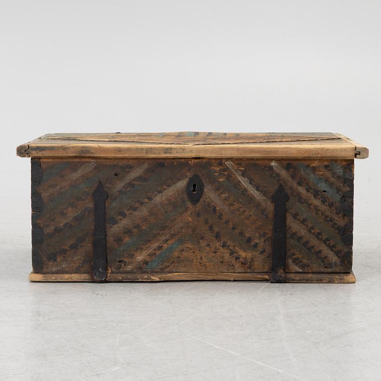 A chest, dated 1852.