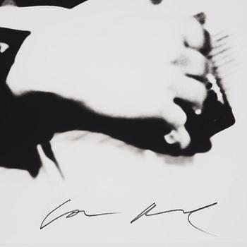 Mick Rock, "Lou Reed, 'Transformer' cover, London", 1972.