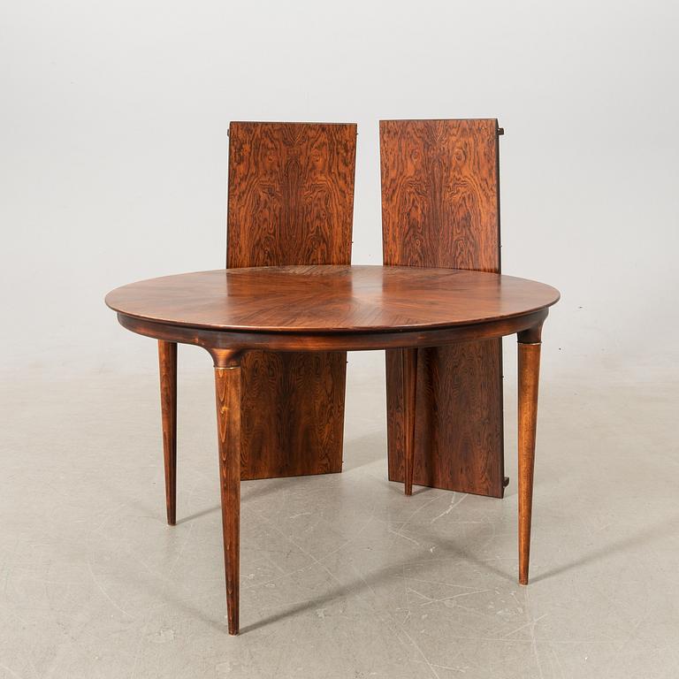 Torbjørn Afdal, Dining group 7 dlr model 113, Vamo Møbelfabrik, Sønderborg.