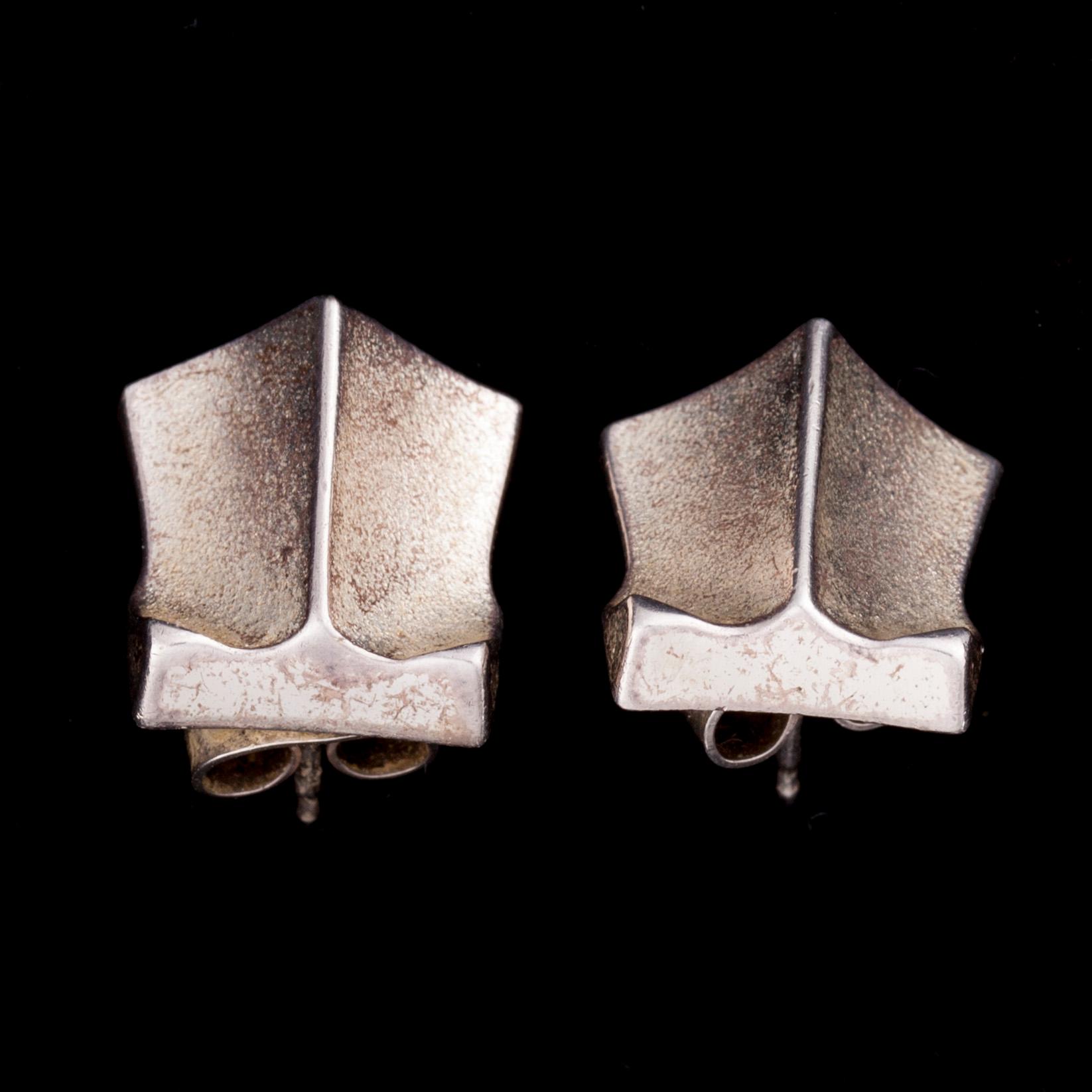 RING SAMT ÖRHÄNGEN, sterling silver, Lapponia 1986. Tot. vikt 19,8 g.