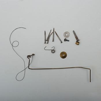 A late gustavian wall clock, signed Beurling, Stockholm. Late 18th / early 19th century.