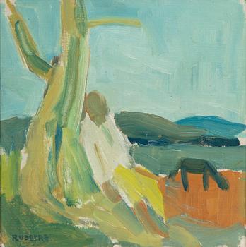 Gustav Rudberg, Reclining Figure.