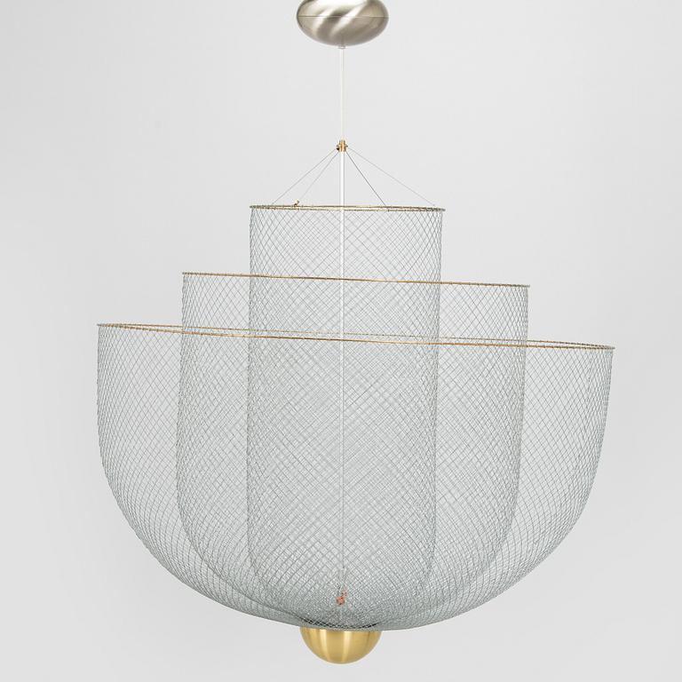 Rick Tegelaar, kattovalaisin "Meshmatics Chandelier", Moooi.