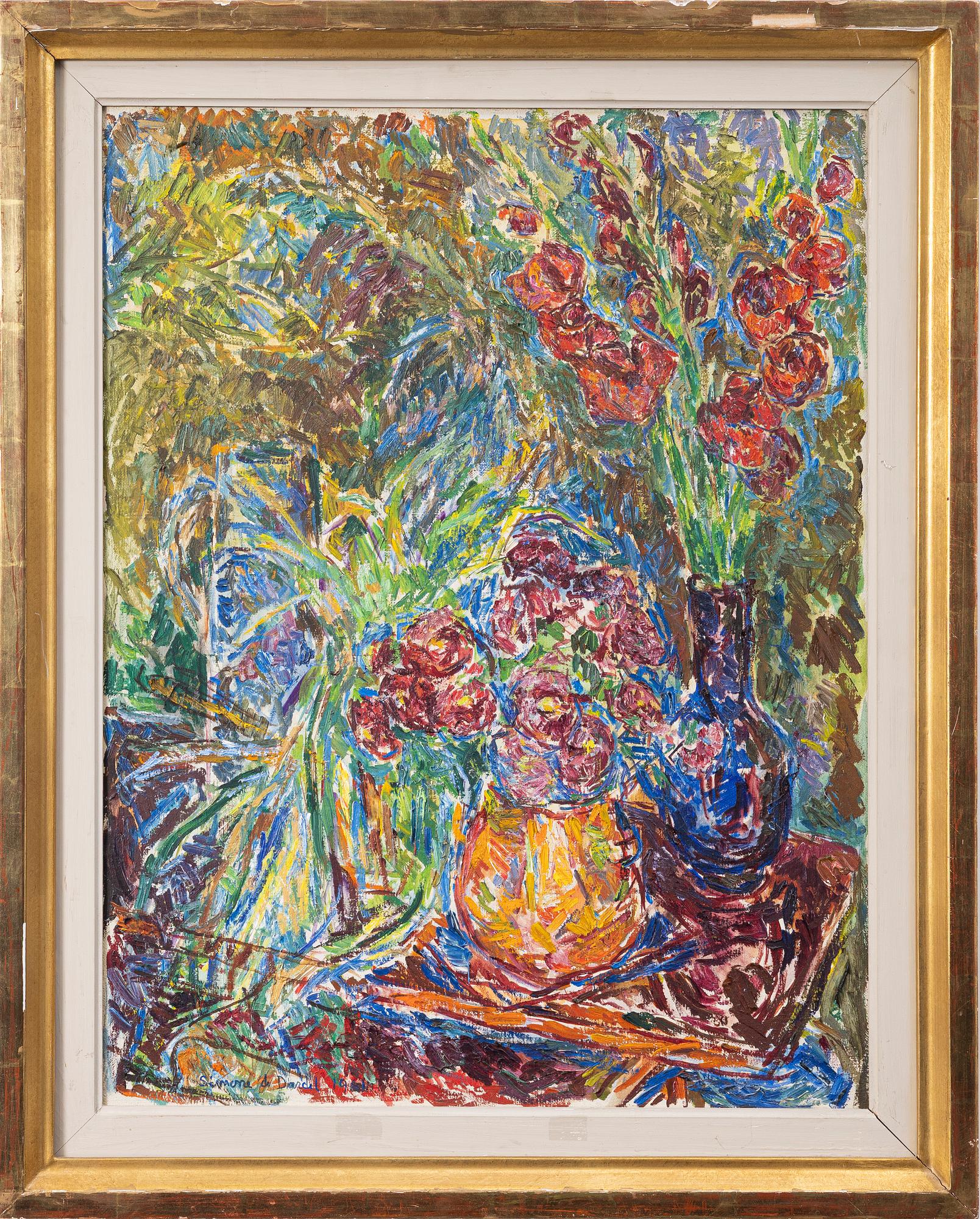 Simone de Dardel, Blomsterstilleben.