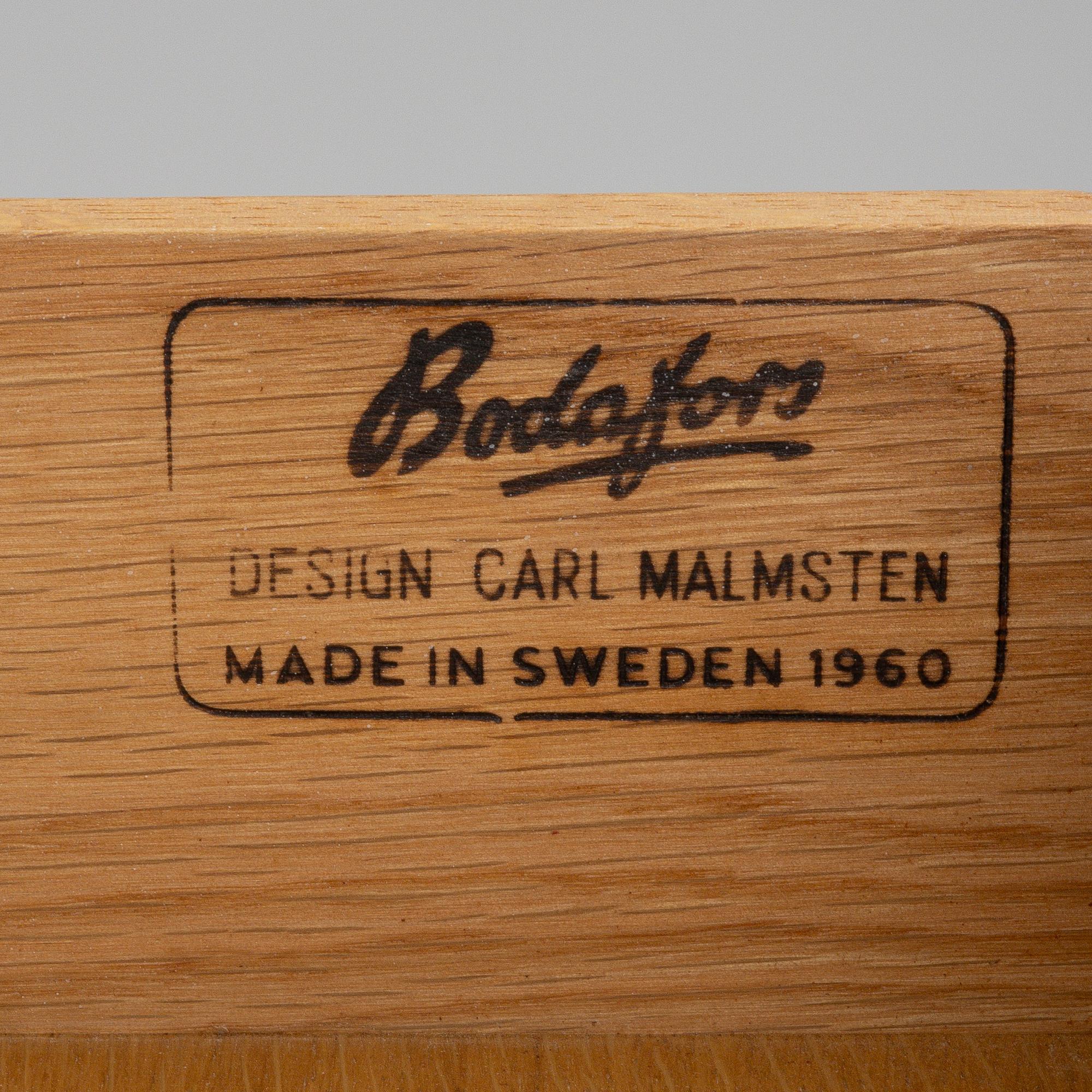 Carl Malmsten, skåp, "Herrgården", Bodafors, daterat 1960.
