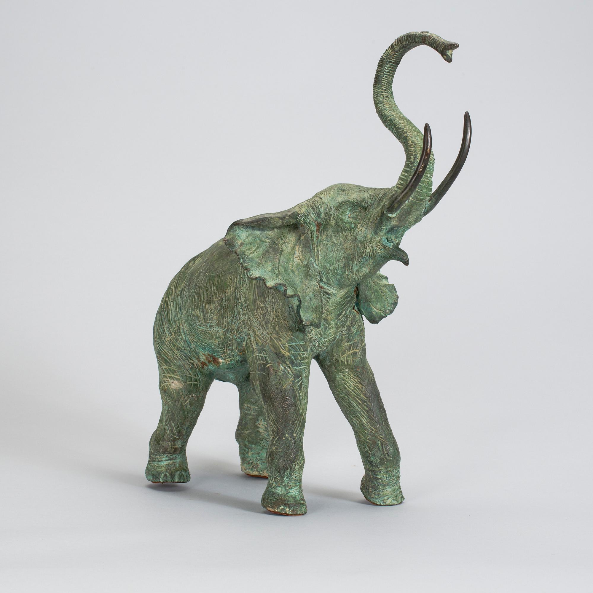 SKULPTUR, elefant, 1980-tal.