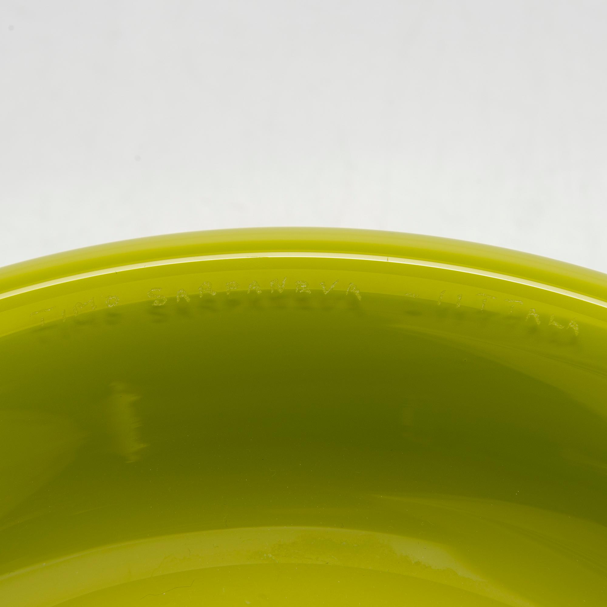 Timo Sarpaneva, konstföremål, ur serien Heal's, signerad Timo Sarpaneva - Iittala.