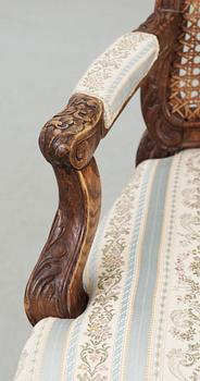 KARMSTOL, Louis XV, Frankrike 1700-talets andra hälft.