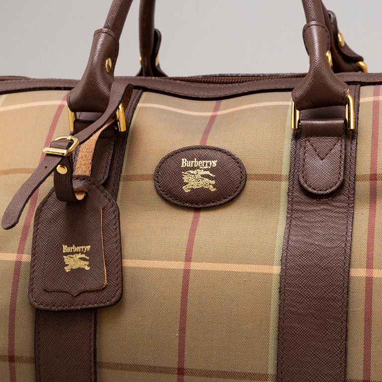 BURBERRY, weekendbag.