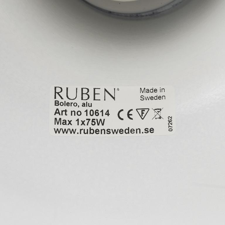 Niclas Hoflin, taklampor, 3 st, "Bolero", Rubn Lighting.