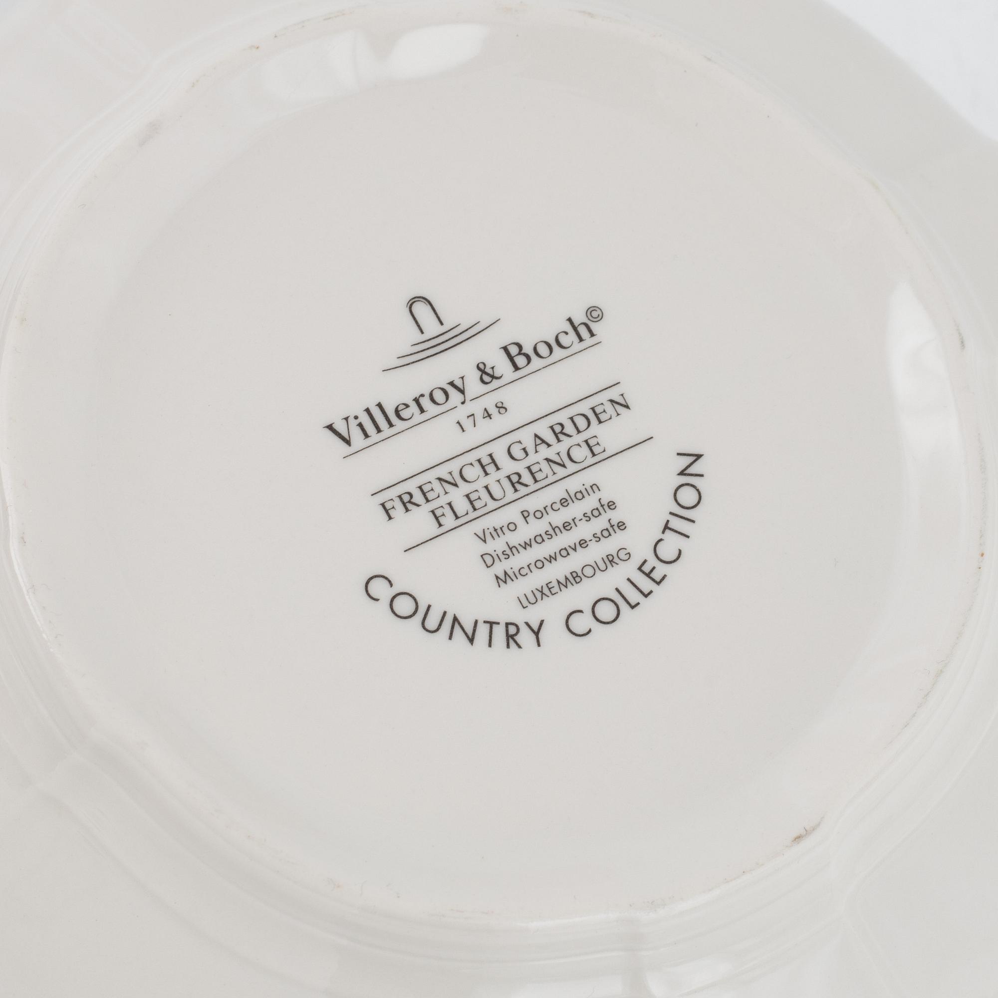 A 41-piece 'French Garden' dinner service, Villeroy & Boch.