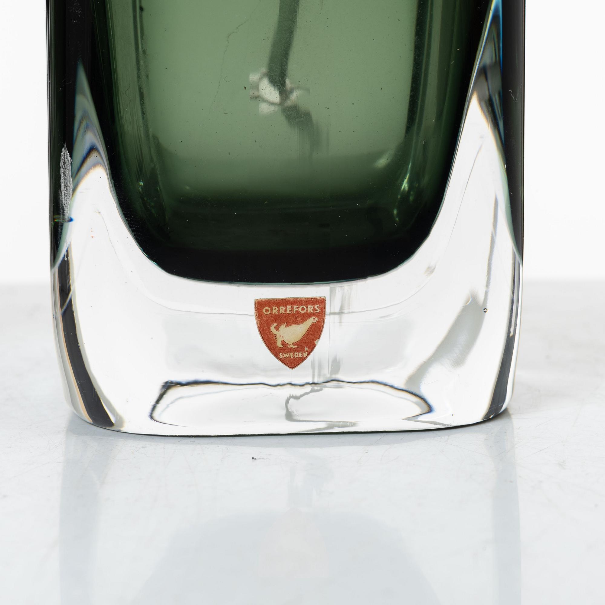 Carl Fagerlund, bordslampor, ett par, modell RD 1480, Orrefors.