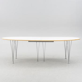 Bruno Mathsson & Piet Hein, dining table, "Superellipse", Mathsson International, 2009.