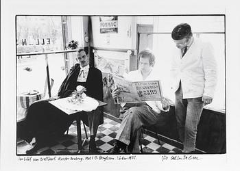 Carl Johan De Geer, "Jan Lööf som trollkarl. Krister Broberg, Mats G. Bengtsson. Tårtan 1972".