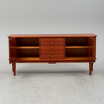 a late 20th Century sideboard.