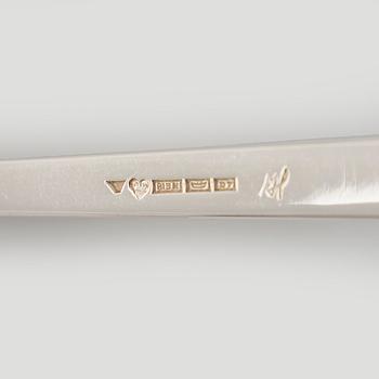 Mauno Honkanen, Såsskål med slev, silver, Tillander, Helsingfors 1958.