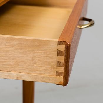 A 'Gunilla' mahogany bedside table from Nordiska Kompaniet, 1943.