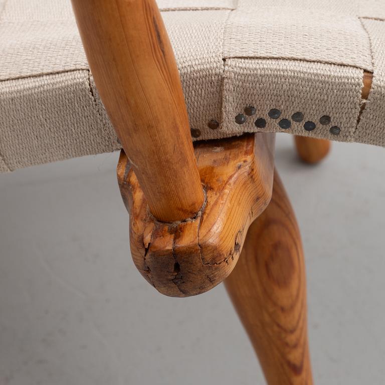 Armchairs, a pair, Swedish Modern, 1940s.