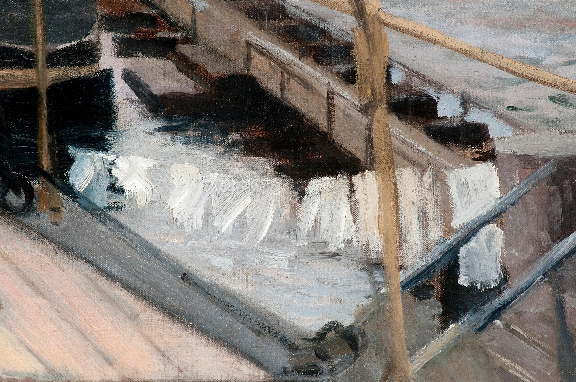 Albert Edelfelt, "FROM  THE PORT OF COPENHAGEN I".