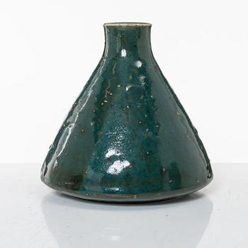 Marianne Westman, a bowl and two vases, stoneware, Rörstrands Ateljé.