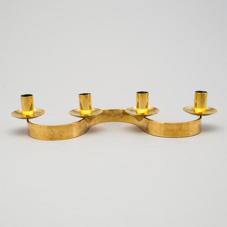 A brass candlestick by Josef Frank, Svenskt Tenn.